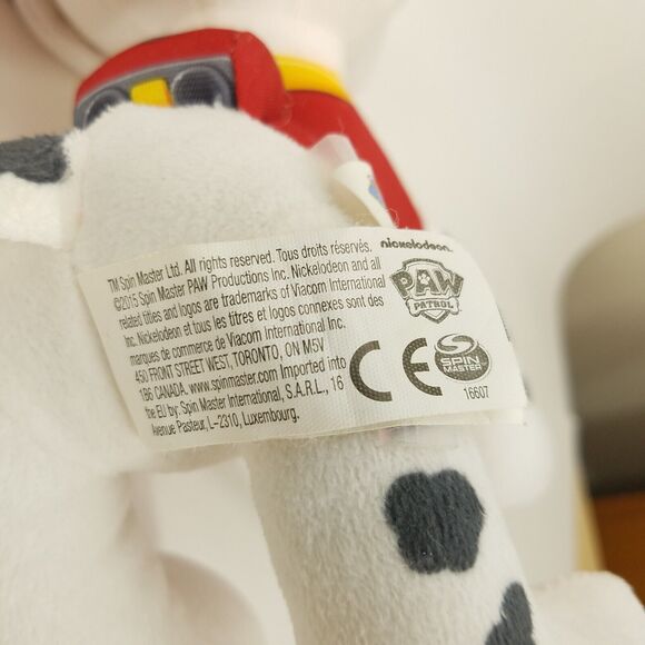 Paw Patrol Marshal Nickelodeon Plush Stuffed Animal Toy Spin Master 2015 - Picture 5 of 10